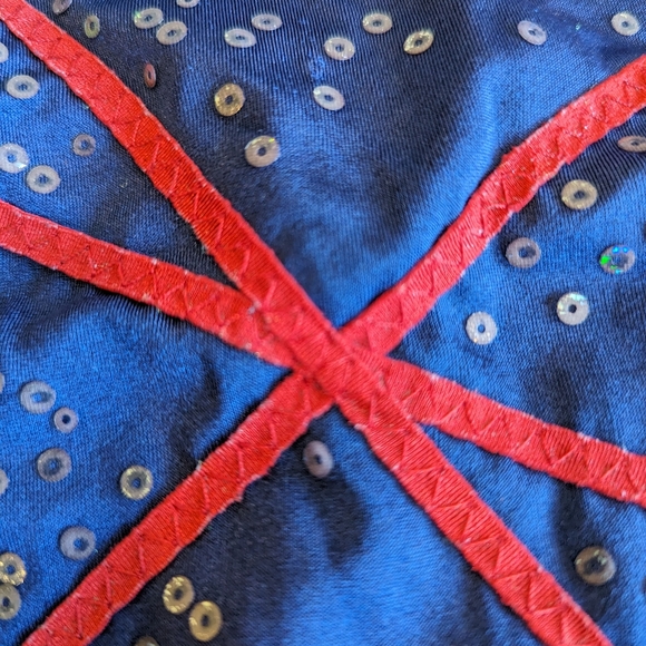 2 GK leotards Red and Blue - Picture 7 of 7